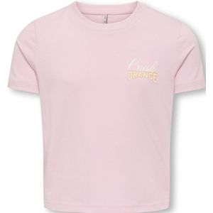 Only - KOGannbel - T-shirt - Roze - Korte Mouwen
