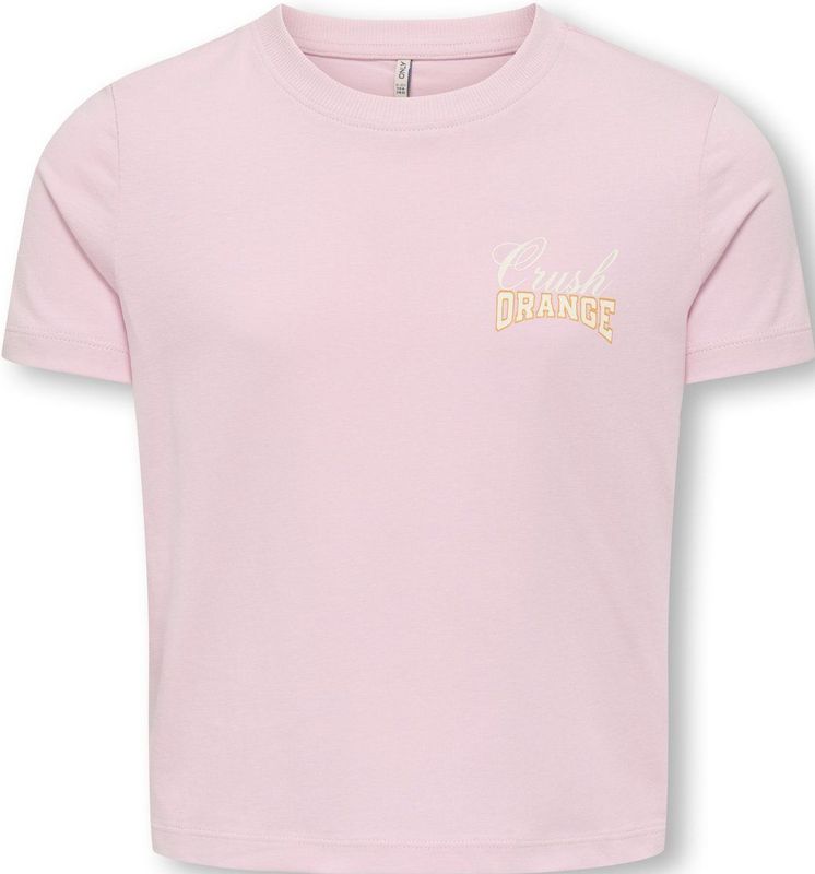 Only - KOGannbel - T-shirt - Roze - Korte Mouwen