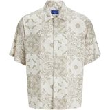 JACK&JONES - JORHYDRA AOP SHIRT SS PLS - Heren - Overhemden 4XL