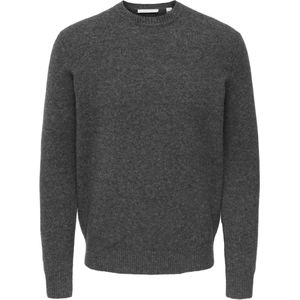 Only & Sons - Onsray - Trui - Dark Grey Melange - Regular Fit