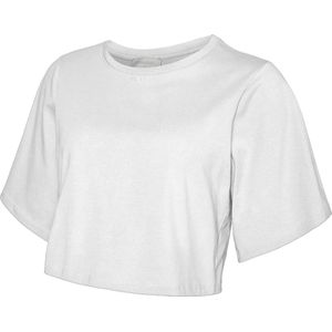 Blouse - O-hals - Korte Mouwen - Box Mouwen - Cropped - Regular Fit