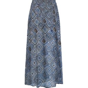ONLY - Maxi Rok - Grijsblauw - Polyester