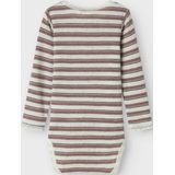 Merino Wol - Romper - Lange Mouwen - Drukknoopsluiting - Unieke Patronen