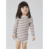 Merino Wol - Romper - Lange Mouwen - Drukknoopsluiting - Unieke Patronen