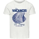 KIDS_ONLY - T-shirt - Wit - Katoen