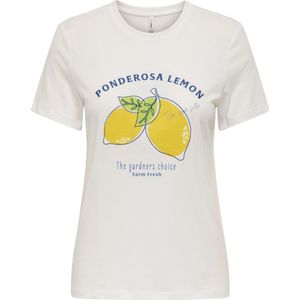 Only - Cameron Life Shirt - Off White - Dames