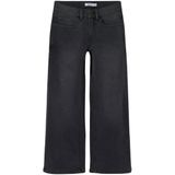 Jeans - Wide-Fit - Blauw - Katoen - Verstelbare Taille