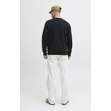 JACK&JONES - JJMAKOTO - Sweatshirt - Zwart - Ronde Hals - Lange Mouwen