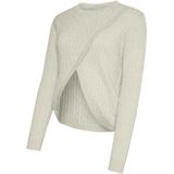 Zwangerschapstops - Gebreide Top - O-hals - Lange Mouwen - Regular Fit