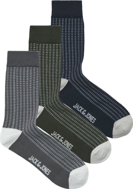 JACK & JONES - JACBOB - Huissokken - Set van 3 - Multi