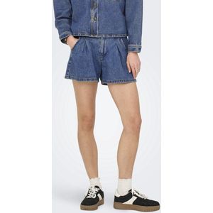 ONLY - ONLEllis - Jeans - Blauw Denim - Loosefit - Mid Waist