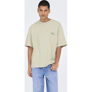 Onsmilo - T-shirts - Bedrukt Detail - Oversized Fit