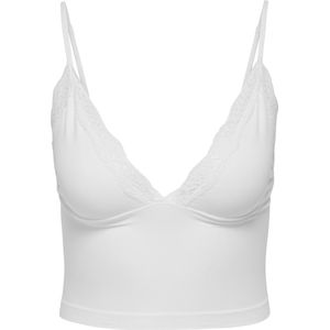 Onlvicky - Hemd - Cropped - Erotische Shirts - Verstelbare Schouderbanden - Kanten Detail