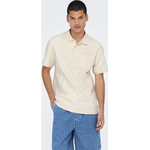 ONLY & SONS - Polo - Lichtbeige - Regular Fit