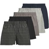 Jack & Jones - JACMILANO - Boxershorts - Multipack - Katoen - Effen en Gestreept