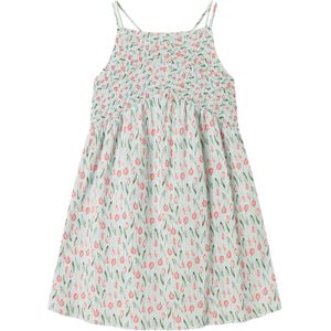 Name It - A-lijn Jurk - Florale Print - Licht - Luchtig - Smock-Top