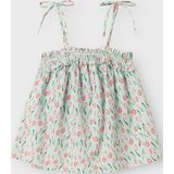 Top - All Over Print - Mouwloos - U-hals - Geweven Stof - Regular Fit