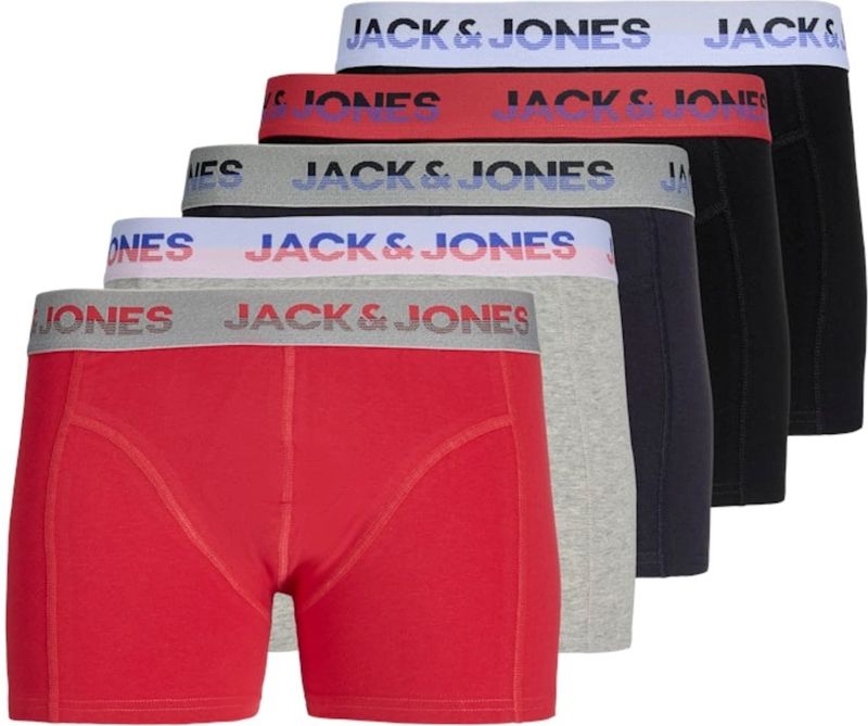 JACK & JONES - Boxershorts - Multicolor - Set van 5