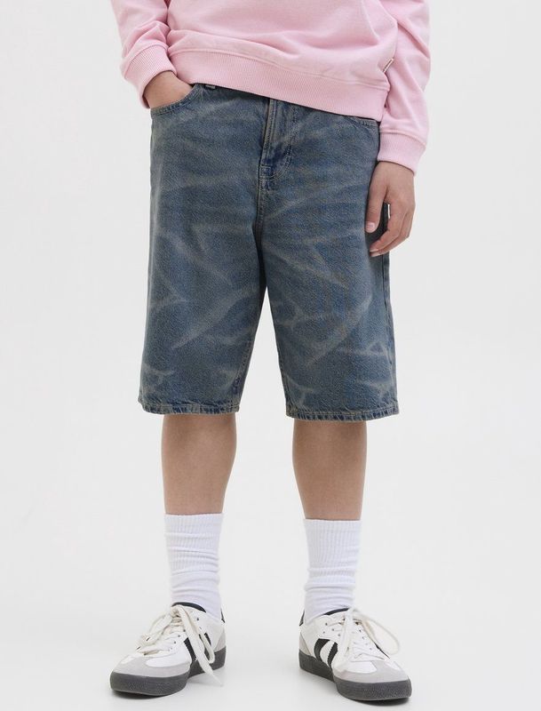 JACK & JONES JUNIOR - Korte Broek - Katoen - High Waist - Loose Fit