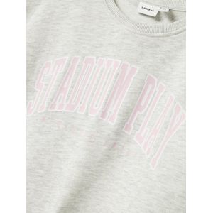 Sweatshirt - Regular Fit - Lange Mouwen - Ronde Hals - Rubberprint