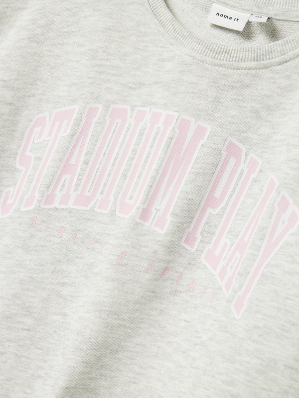 Sweatshirt - Regular Fit - Lange Mouwen - Ronde Hals - Rubberprint