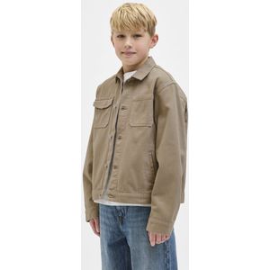JACK & JONES Jorbellagio Denim Jacket Jnr, Silver Sage, 128
