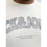 JACK & JONES - T-shirt - Katoen - Ronde Hals - Korte Mouwen