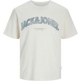JACK & JONES - T-shirt - Katoen - Ronde Hals - Korte Mouwen