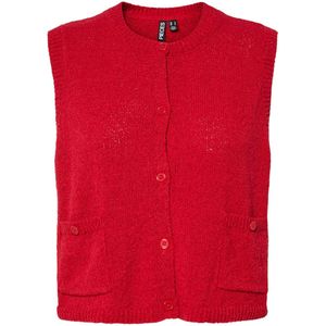 Pieces - Pcjessie - Gilet - Goji Berry - Dames