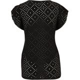 Top - Loose Fit - O-hals - Mouwloos - Ruches