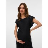 Top - Loose Fit - O-hals - Mouwloos - Ruches