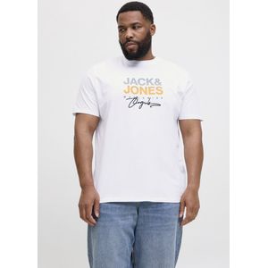 Jack & Jones - JORCANGGU TEE SS CREW NECK FST PLS - T-shirt - Bright white
