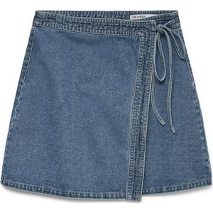 Vero Moda - Liza - Spijkerrok - Blauw - 60% Katoen - Gerecycled Katoen