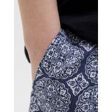 JACK&JONES - JPSTJAIDEN SEERSUCKER AOP SHORT MI JNR - Jongens - Bermuda shorts