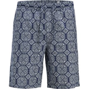 JPSTJAIDEN - Seersucker Short - Donker Blauw - Katoen