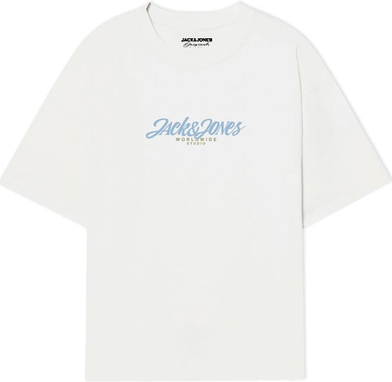 JACK & JONES - T-shirt - Katoen - Korte Mouwen - Regular Fit