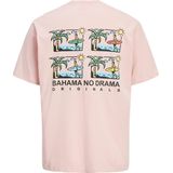 JACK & JONES JUNIOR - T-shirt - Lichtroze - Katoen