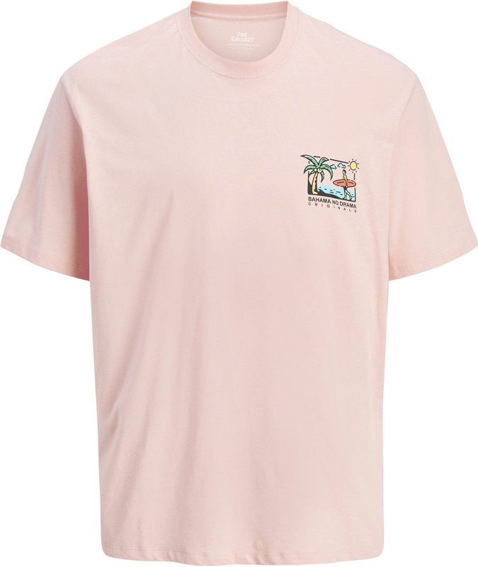 JACK & JONES JUNIOR - T-shirt - Lichtroze - Katoen