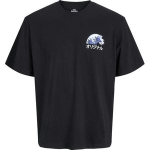 JACK & JONES JUNIOR - T-shirt - Katoen - Loose Fit - Korte Mouwen - Ronde Hals