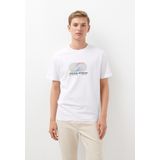 Jack & Jones - JCOCALMA TEE SS CREW NECK FST JNR - T-shirt - Bright White - 100% Katoen