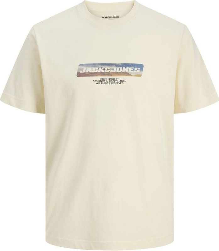 JACK & JONES - Jcolido - T-shirt - Sweet Corn - Katoen