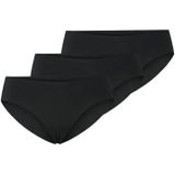 Pieces - Dames Slip - Microfiber - Zwart - 3-Pack