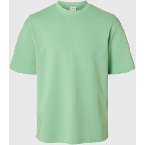 T-shirt - Effen - Jersey - Halve Mouw - Losse Pasvorm