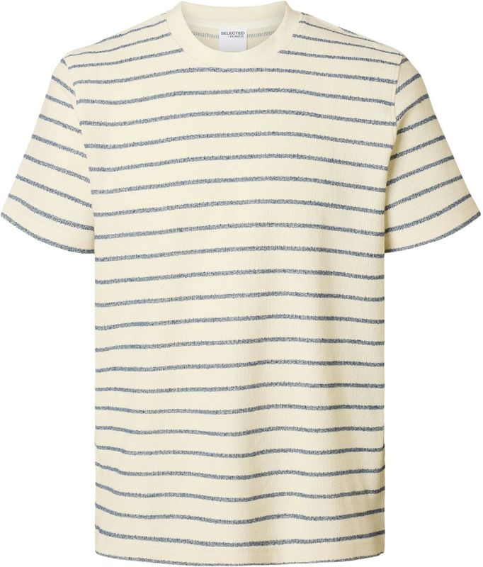 SELECTED HOMME - SLHDJANGO - T-shirt - Blauw