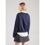 Only - Sweatshirt ONLSWEAT L/S CREW OVERSIZE STATE SWT - Nachtblauw - Loose Fit - Lange Mouwen