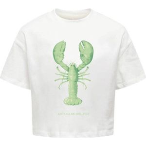 KIDS ONLY Cropped T-shirt Kelly