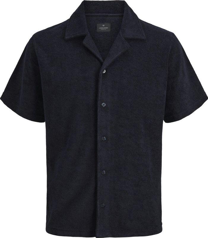 JACK & JONES JUNIOR - Poloshirt - Korte Mouwen - Gebreid Detail - Blauw