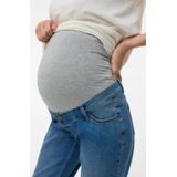 Mom Fit - Zwangerschapsjeans - Mid Waist - Mid Wash - Ondersteunende Buikband