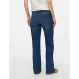 Mamalicious - Edina Flared Fit - Zwangerschapsjeans - Donker Denim - Uitlopende Pasvorm