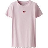 T-shirt - Slim Fit - Geborduurd